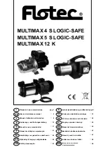 Flotec MULTIMAX 12 K Use And Maintenance Manual предпросмотр