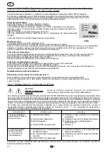 Preview for 22 page of Flotec MULTIMAX 12 K Use And Maintenance Manual