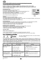 Preview for 42 page of Flotec MULTIMAX 12 K Use And Maintenance Manual