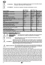 Preview for 52 page of Flotec MULTIMAX 12 K Use And Maintenance Manual