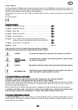 Preview for 59 page of Flotec MULTIMAX 12 K Use And Maintenance Manual