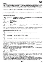 Preview for 65 page of Flotec MULTIMAX 12 K Use And Maintenance Manual