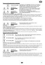 Preview for 73 page of Flotec MULTIMAX 12 K Use And Maintenance Manual