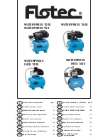 Предварительный просмотр 1 страницы Flotec WATERPRESS 1000 Use And Maintenance Manual