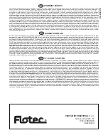 Предварительный просмотр 100 страницы Flotec WATERPRESS 1000 Use And Maintenance Manual