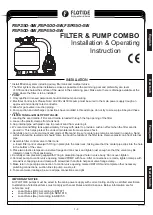 FLOTIDE 0892590 Installation & Operating Instruction preview