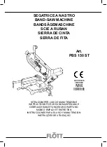 Flott PBS 150 ST Instructions For Use And Maintenance Manual предпросмотр