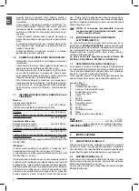 Предварительный просмотр 7 страницы Flott PBS 150 ST Instructions For Use And Maintenance Manual