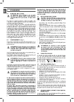 Предварительный просмотр 9 страницы Flott PBS 150 ST Instructions For Use And Maintenance Manual