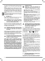 Preview for 21 page of Flott PBS 150 ST Instructions For Use And Maintenance Manual