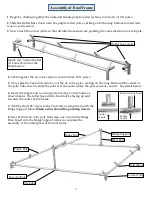 Preview for 3 page of Flourish TRIMLINE CANOPY 10' x 10' Instructions For Assembly