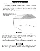 Preview for 8 page of Flourish TRIMLINE CANOPY 10' x 10' Instructions For Assembly