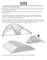 Preview for 5 page of Flourish TRIMLINE CANOPY 10' x 15' Instructions For Assembly