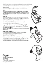 Preview for 9 page of Flow Amsterdam 1375027 User Manual