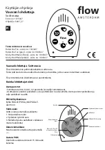 Preview for 12 page of Flow Amsterdam 1375027 User Manual