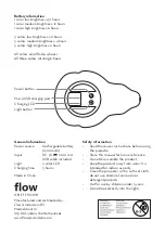 Preview for 3 page of Flow Amsterdam 1695027 User Manual