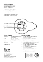 Preview for 17 page of Flow Amsterdam 1695027 User Manual