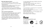 Preview for 29 page of Flow Amsterdam Mini 1085027 Manual