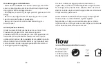 Preview for 37 page of Flow Amsterdam Mini 1085027 Manual