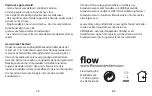 Preview for 41 page of Flow Amsterdam Mini 1085027 Manual