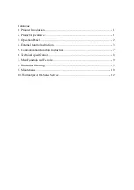 Preview for 3 page of Flow Controller Systems FCS KA Operation Manual