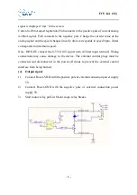 Preview for 9 page of Flow Controller Systems FCS KA Operation Manual