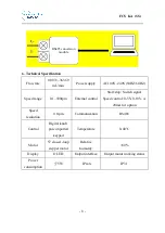 Preview for 11 page of Flow Controller Systems FCS KA Operation Manual