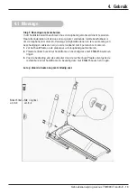 Предварительный просмотр 13 страницы Flow Fitness Avenue TM1000i Manual