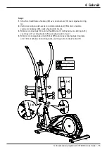 Предварительный просмотр 15 страницы Flow Fitness Glider DCT2500i Manual