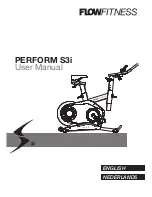 Preview for 1 page of Flow Fitness PERFORM S3i User Manual