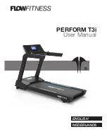 Preview for 1 page of Flow Fitness perform T3i User Manual