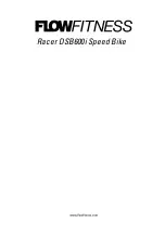 Предварительный просмотр 96 страницы Flow Fitness RACER DSB600i User Manual