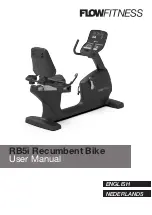 Flow Fitness RB5i User Manual preview