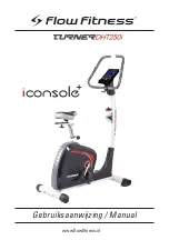 Flow Fitness Turner DHT250i Manual preview