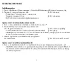 Preview for 4 page of flow-med vac-clean uv Instructions For Use Manual