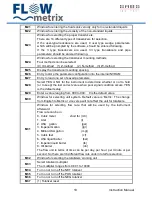 Preview for 23 page of FLOW metrix Safsonic P User Manual