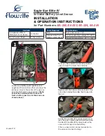 Flow-Rite Eagle Eye Elite IV Installation & Operation Instructions предпросмотр