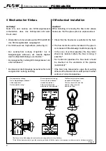 Preview for 8 page of Flow vision FC50-dbEX Instructions For Installation Manual