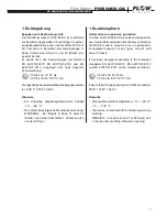 Preview for 3 page of Flow vision FC50-EX-CA Instructions For Installation And Adjustment