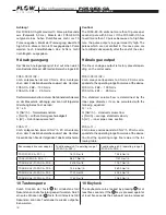 Preview for 18 page of Flow vision FC50-EX-CA Instructions For Installation And Adjustment