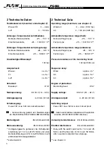 Preview for 6 page of Flow vision FC50 Instructions For Installation Manual