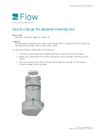 Предварительный просмотр 81 страницы Flow MACH 300 Manual