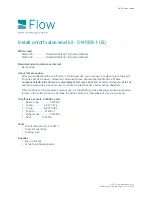 Preview for 99 page of Flow MACH 300 Manual