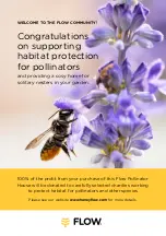 Preview for 1 page of Flow POLLINATOR Assembly