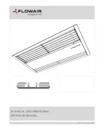 Предварительный просмотр 1 страницы flowair ELIS Series Operation Manual