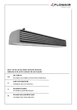 Preview for 1 page of flowair ELIS T-W-100 Technical Documentation Operation Manual