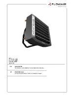 Preview for 1 page of flowair L1 Technical Documentation Operation Manual