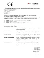 Preview for 19 page of flowair OXeN X2-E-1.2-V Technical Documentation Operation Manual