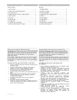 Preview for 2 page of flowair UVO H1.4 Operation Manuals