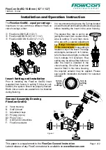 FlowCon GreEQ Installation And Operation Instruction preview